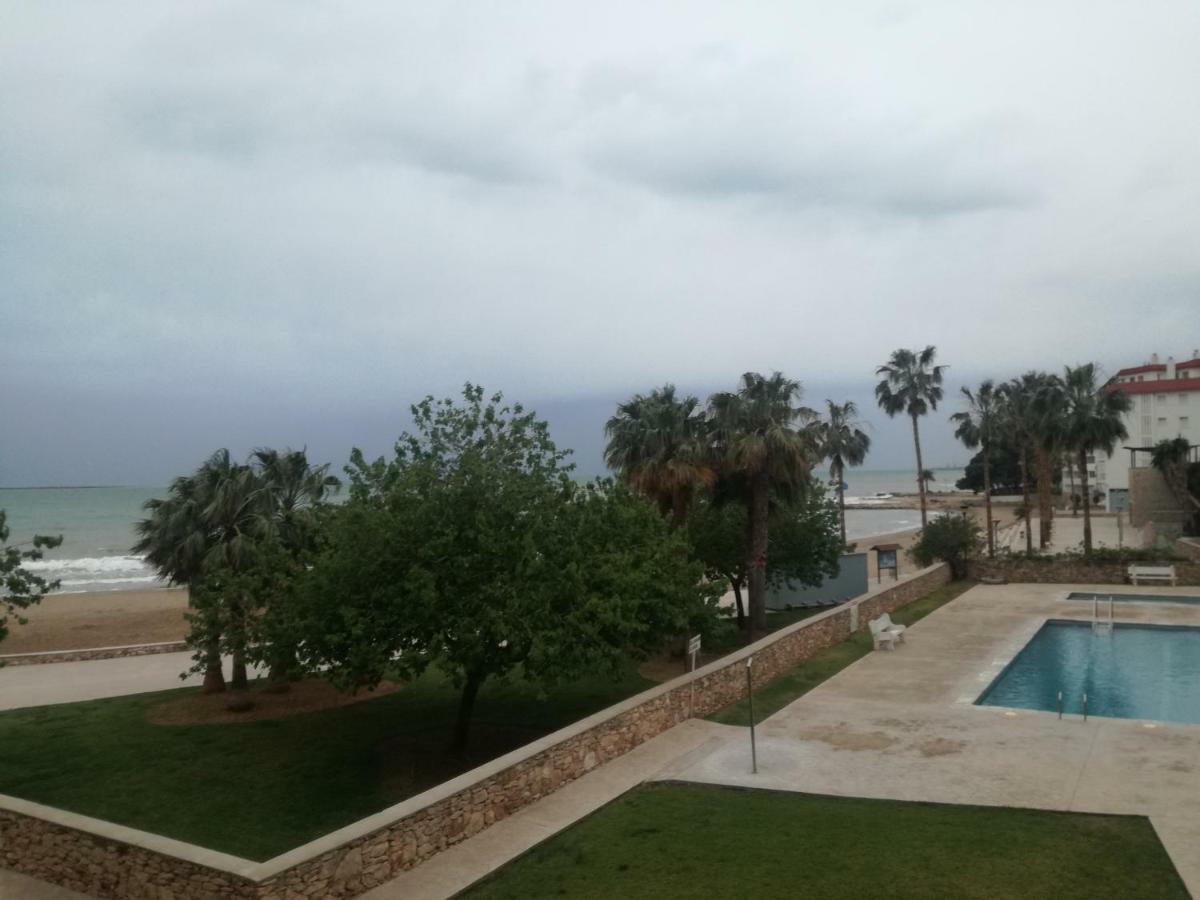 Primera Linea De Mar Con Piscina En Ebrehogar Sant Carles de la Ràpita Exterior foto