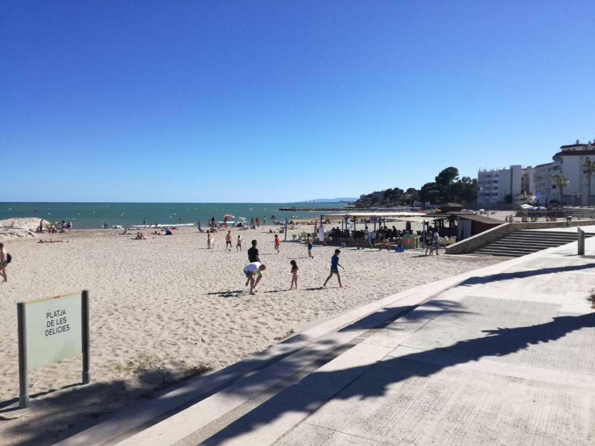 Primera Linea De Mar Con Piscina En Ebrehogar Sant Carles de la Ràpita Exterior foto